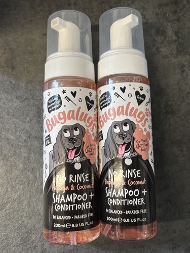 Rinse dog shampoo - no,