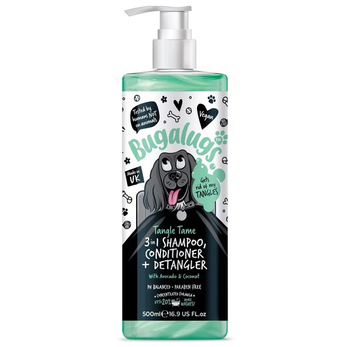 Bugalugs dog shampoo detangler - bugalugs,