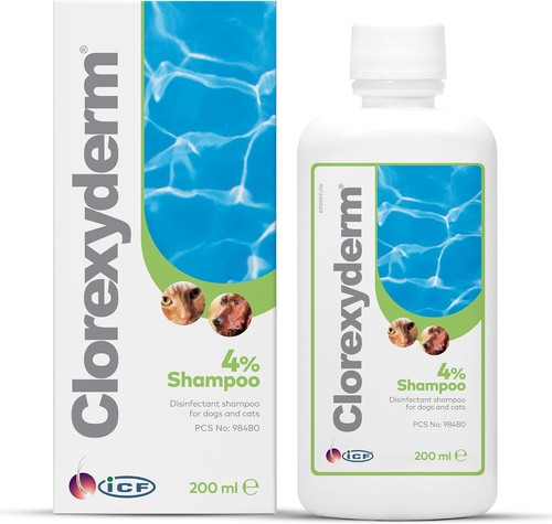 Clorexyderm dog shampoo for - 4%,