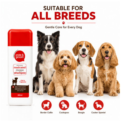 Pride groom dog shampoo - pride,