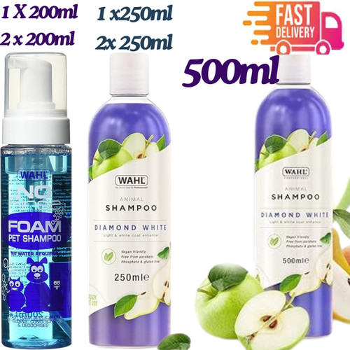 Wahl diamond white shampoo - white,