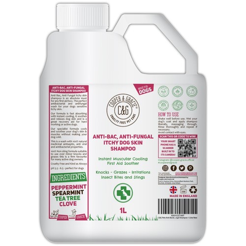 Dog shampoo for itchy skin - for,