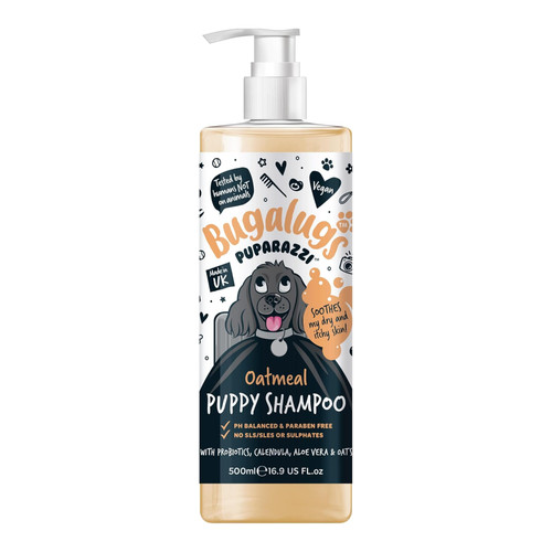 Bugalugs puppy shampoo oatmeal - puppy,