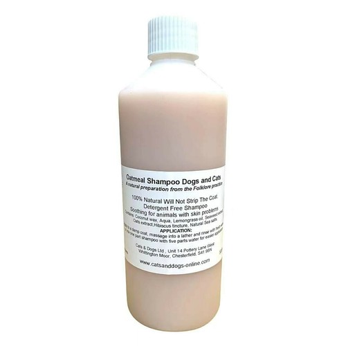 Oatmeal dog shampoo herbal - shampoo,